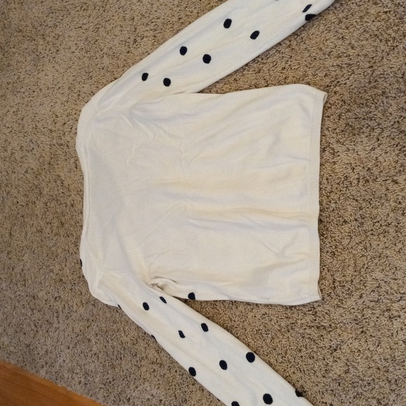 Tommy Hilfiger Shirt, size large, Polka Dot Top, Long Sleeve - Picture 4 of 5